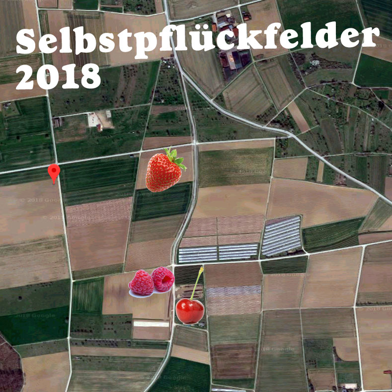 Lage der Felder
